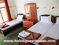 Habib Guest House Hunder Triple Beded Room