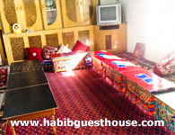 Habib Guest House Nubra Ladakhi Sitting Area