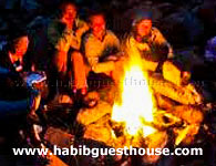 Hunder Habib Guest House Bonfire